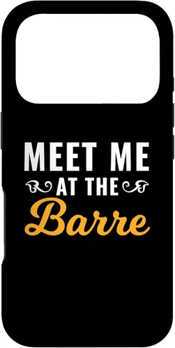 Vista 30 de Ballet Meet Me at The Barre for Ballerina Trainer Dancing Case for iPhone 16
