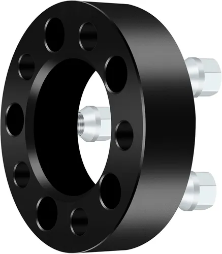Vista 9 de ECCPP espaciadores de ruedas negros de 1.5" para tornillos 5x4.5 para Jeep (4 unidades), 71003
