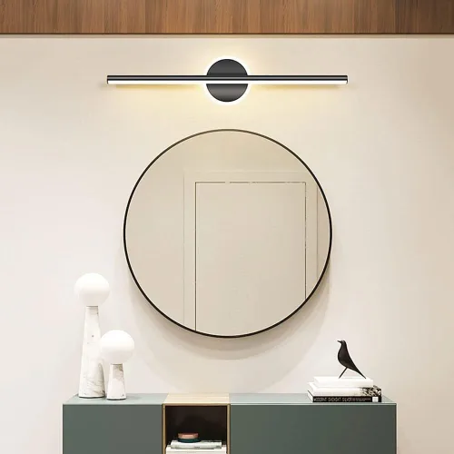 Vista 3 de Lámpara de pared LED para tocador - Luz moderna para espejo de baño, ideal para maquillaje y tocador