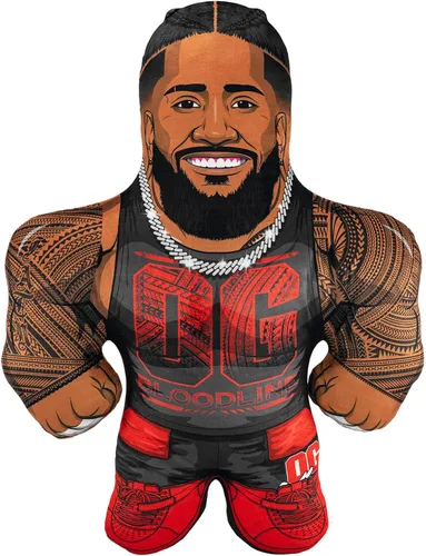 Vista 17 de Bleacher Creatures WWE Hulk Hogan 24" Bleacher Buddy - Muñeco de Peluche Suave