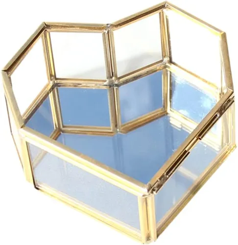 Vista 3 de NOLITOY 2 Pcs Organizer Clamshell Jewelry