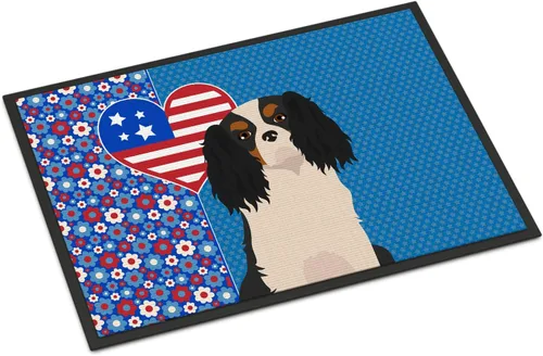 Vista 42 de Caroline's Treasures WDK5119JMAT Airedale Terrier USA - Tapete para interiores o exteriores, 24 x 36 pulgadas, tapete para puerta delantera