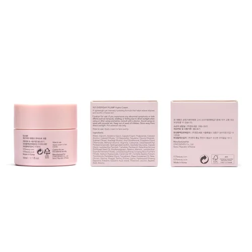 Vista 9 de 107 EVERYDAY PLUMP Hydro Cream, hidratante facial ligero con probióticos, escualano y ginseng fermentado, hidrata, nutre y mejora la luminosidad