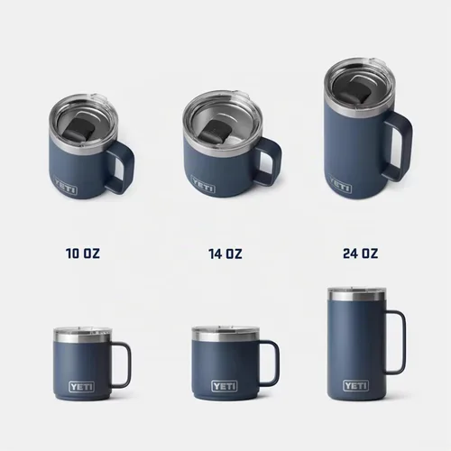 Vista 8 de YETI Rambler - Taza de acero inoxidable aislada al vacío con tapa MagSlider, 24 onzas