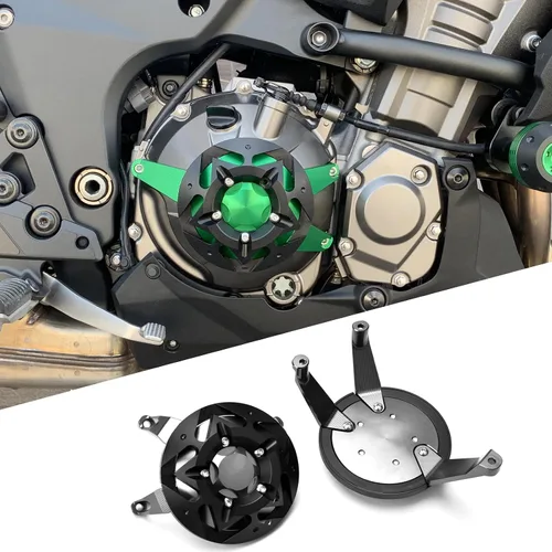 Vista 10 de Funda de protección para motor, cubierta de estator, protector deslizante para carenado, protector de choque compatible con Kawasaki Z900; Z1000