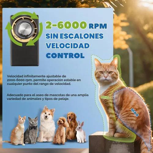 Vista 3 de Cortapelos de aseo para mascotas de 300 W