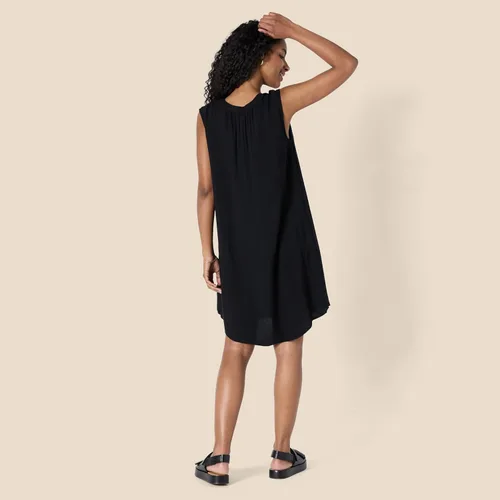 Vista 3 de Tienda Essentials - Vestido recto tejido sin mangas para mujer