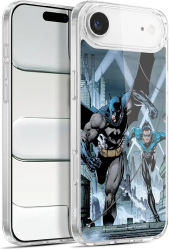 Vista 28 de Head Case Designs Funda de gel Hush con licencia oficial de Batman DC Comics #608 (protección de grado militar) compatible con Apple iPhone 7