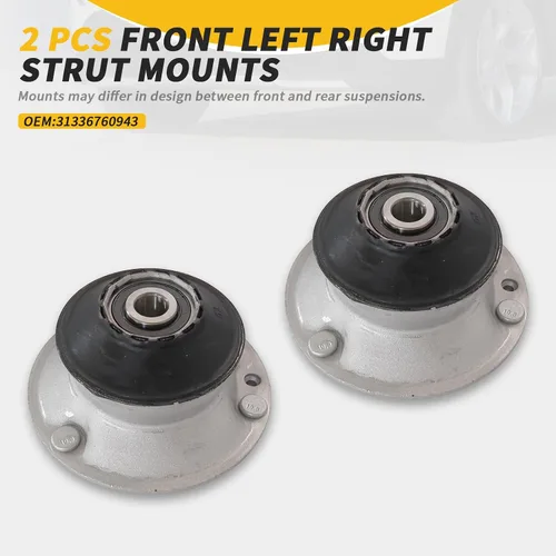 Vista 2 de 31336760943 2 unids soportes de puntal delantero izquierdo derecho para BMW 2008-2013 120i 318i 320i 325i 330i 335i 330Ci 545i 550i 645Ci 630i 650i