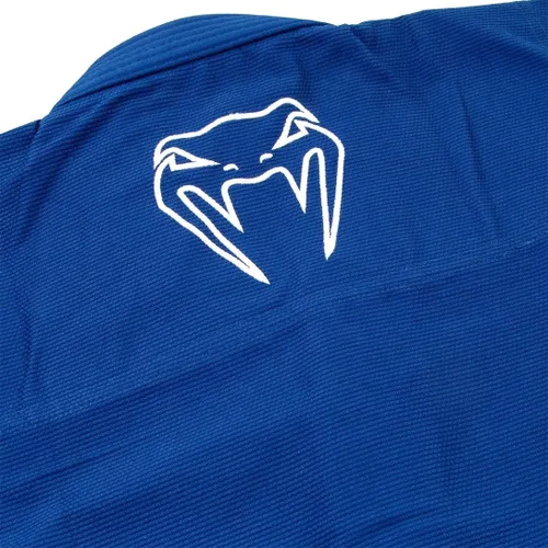 Vista 6 de Venum Contender BJJ Gi (cinturón blanco libre incluido) (para niños), azul - C00