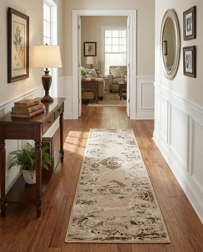 Vista 20 de Rugs.com Alfombra de la colección Finsbury, alfombra mediana de 2 x 3 pies, color beige, perfecta para salas de estar, comedores grandes, planos