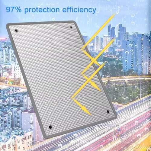Vista 2 de Película opaca para ventana de protección solar para balcón, protección contra el frío, protector térmico de aislamiento térmico, película