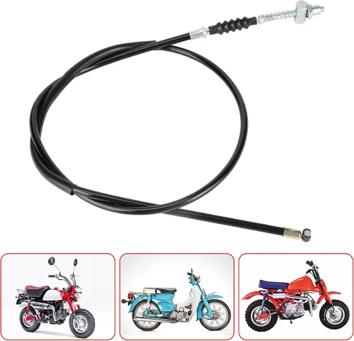 Vista 2 de GREHUA Línea de cable de freno de tambor delantero de 47 pulgadas para 70cc 90cc 110cc CT70 C70 XL70 CL70 SL70 Z50 C90 CT90 SL90 CL90 CL90 Mini