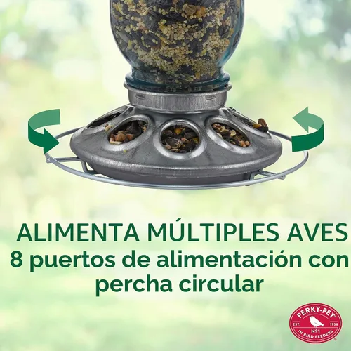 Vista 4 de Perky-Pet Comedero para pájaros silvestres Mason