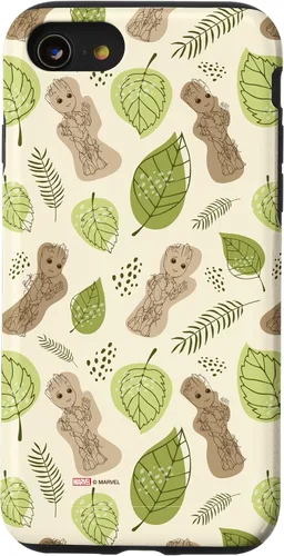 Vista 18 de Funda con diseño de hojas de Groot para iPhone 16 Marvel Studios