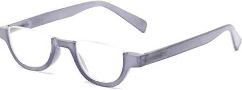 Vista 8 de The Shay - Gafas de lectura de media lectora, semirarimas, coloridas, 1.25 transparentes