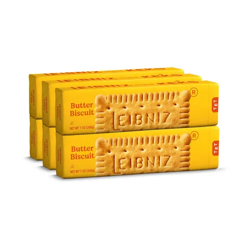 Vista 8 de Galletas de mantequilla Leibniz de Bahlsen (3 cajas) Nuestros clásicos y originales biscotes con mantequilla (cajas de 7 onzas)