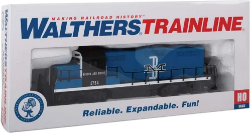Vista 6 de Walthers Trainline HO - Modelo de tren a escala, Emd Gp9m Boston & Maine 5m Negro cable de audio