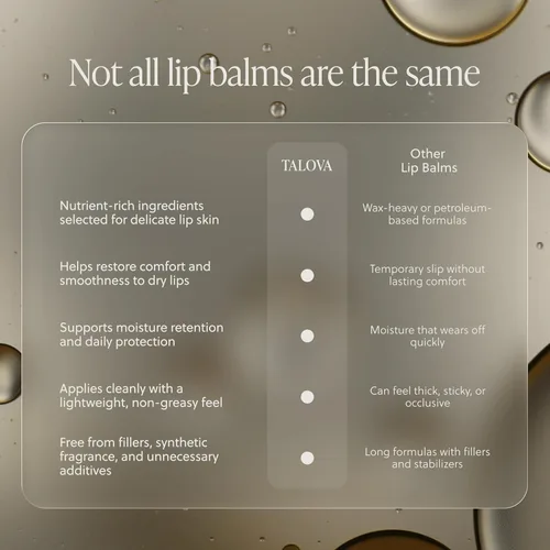 Vista 6 de Bálsamo labial de calvo alimentado con hierba, máscara para dormir labial, hidratante durante la noche, bálsamo labial hidratante natural y limpio