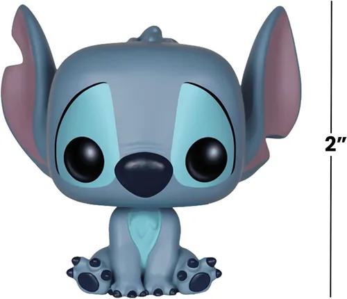 Vista 3 de Figura de acción de Lilo y Stich con Stich sentado de Funko POP Disney