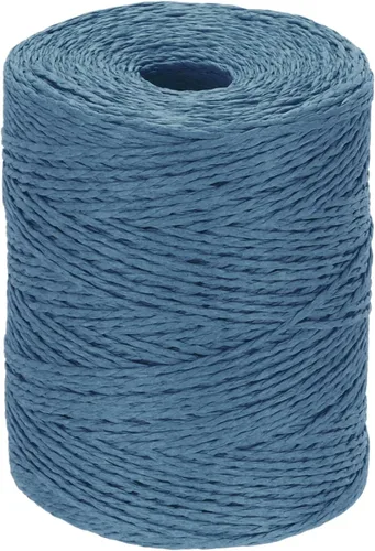 Vista 24 de PATIKIL Hilo de rafia de algodón natural de 328 yardas, cinta de papel de Negro