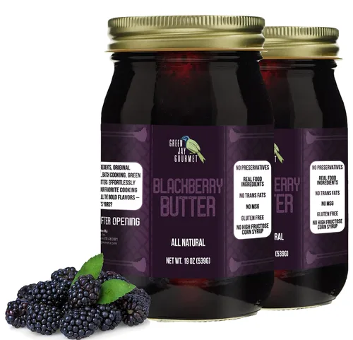 Vista 12 de Green Jay Gourmet Mantequilla de manzana - Untable de fruta 100% natural, sin gluten - Untable de manzana con manzanas, canela y especias