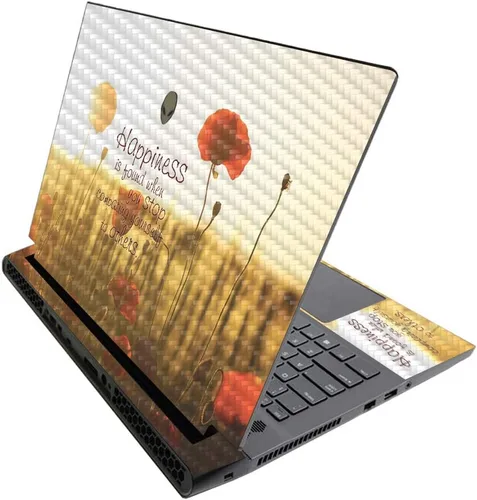 Vista 617 de MightySkins - Skin brillante con purpurina para Alienware M17 R3 (2020) y M17 R4 (2021) - Diversión de los años 90 Acabado duradero con purpurina