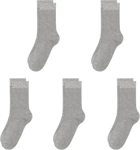 Vista 19 de SERISIMPLE Calcetines de bambú de viscosa para niños, calcetines escolares antiolor para niños y niñas, uniforme, ligeros, con costuras planas, 5