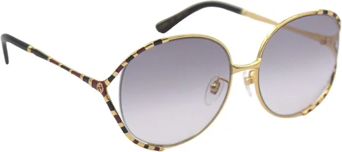 Vista 2 de Gafas de sol Gucci GG 0595 S-002 doradogris Oro