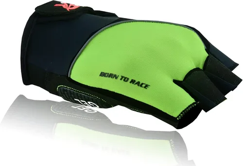 Vista 6 de Guantes de ciclismo de gel acolchados de medio dedo guantes de silicona impresión transpirable peso ligero bicicleta entrenamiento ciclismo guantes