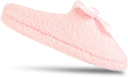 Vista 6 de Jessica Simpson Unisex-Child Plush Marshmallow Slide on House Slipper Clog with Memory Foam