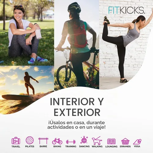 Vista 6 de FITKICKS Crossovers Calzado para estilo de vida activo Correas de doble agarre con refuerzo en el dedo Rango flexible de movimiento Ajuste cómodo