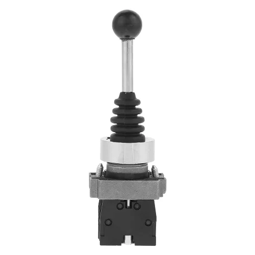 Vista 7 de 2NO Interruptor de palanca de mando de retorno de resorte Interruptor de control momentáneo de 2 posiciones de grado industrial para XD2PA22CR