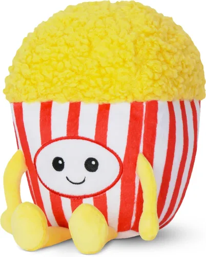 Vista 2 de iscream Screamsicles Movie Time - Peluche Kawaii de 8 pulgadas, palomitas de maíz con mantequilla