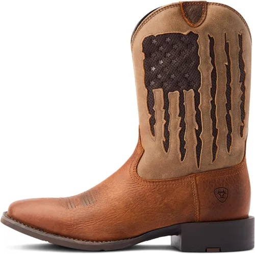 Vista 2 de ARIAT Botas Western Sport My Country Venttek para hombre