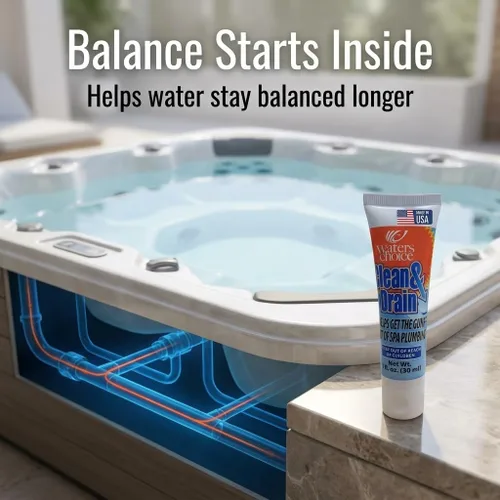Vista 4 de Producto de purga de limpieza de spa Waters Choice Clean & Drain
