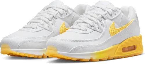 Vista 4 de Nike Zapatillas Mujer Air Max 90 SE, BlancoCitron Pulse-Alabastro, Talla 9.5, BlancoCitron Pulse-alabastro