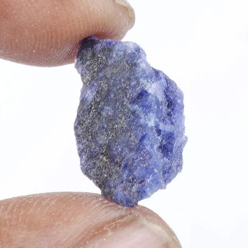 Vista 4 de GEMHUB 11.50 quilates con certificación de huevo natural en bruto, zafiro azul crudo, piedra preciosa suelta para la fabricación de joyas FD-352