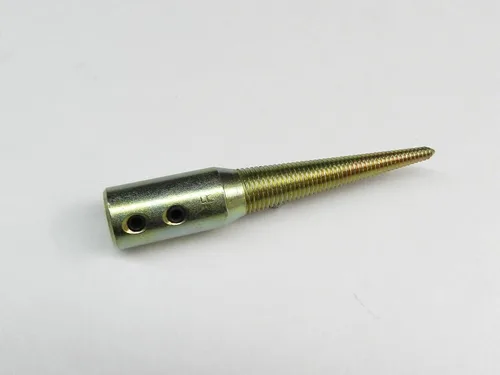 Vista 7 de Husillo cónico 1/4 "agujero de eje cónico roscado derecho amoladora-amortiguador-motor (E 3)