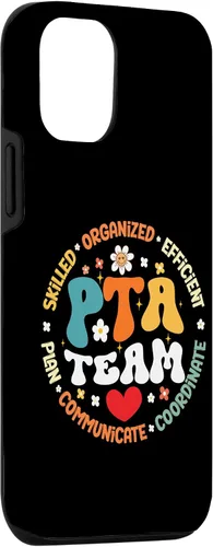 Vista 3 de iPhone 15 Parents Teacher Association Team Supporter PTA Team Case