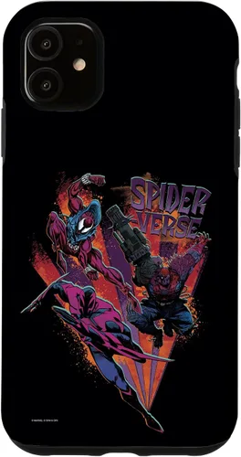 Vista 8 de iPhone 16 Marvel Spider-Man: Across the Spider-Verse 2099 Strike Team Case