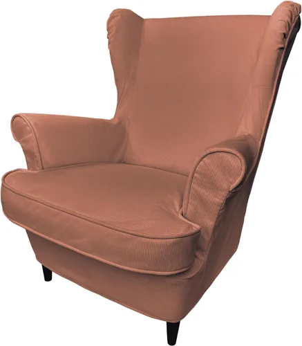Vista 23 de Funda de sillón para silla IKEA Strandmon Wing, funda de sofá, 559-1
