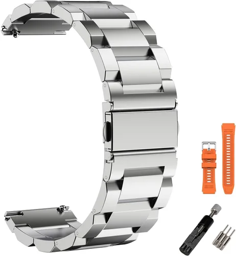 Vista 8 de WalkerFit Correa de reloj inteligente de 0.866 in, para CARBINOX Blaze/Edge/Vortex, compatible con AMAZTIM M2/T3/M3 Ultra/M3/T2/M3E, correas