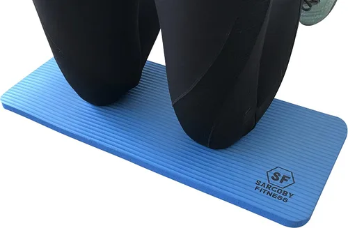Vista 9 de Rodilleras de yoga de 0.6 pulgadas de grosor para Pilates Yoga Rodilleras Cojín para proporcionar apoyo a la rodillera, codos, antebrazos y muñecas