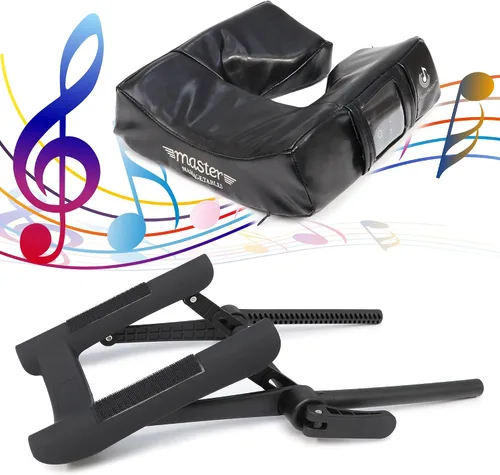 Vista 8 de Master Massage Universal MusicMaster - Juego de cojines redondos de media luna y mesa de masaje ajustable, juego de mesa de masaje/reposacabezas