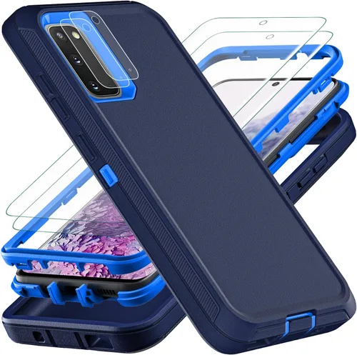 Vista 7 de YKHJKLEC Solo funda para Samsung Galaxy S20, no compatible con Galaxy S20 FE/S20 Plus/S20 Ultra, con 2 piezas
