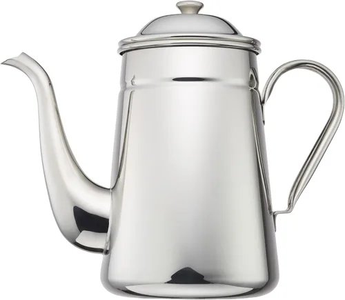 Vista 7 de Karita #52031 Coffee Pot, Stainless Steel, 53.9 fl oz (1,600 ml), Direct Fire, Made in Japan, 0.3 fl oz (1.6 L), Drip Pot, Coffee Kettle, Coffee