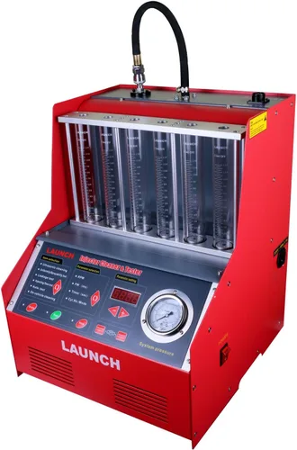 Vista 3 de Limpiador y probador de inyector Autool Launch CNC602A con transformador de 110 V