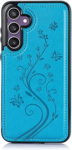 Vista 7 de Asuwish Funda de teléfono para Samsung Galaxy S23 FE 5G con protector de pantalla de vidrio templado y tarjetero con soporte para tarjetero, soporte