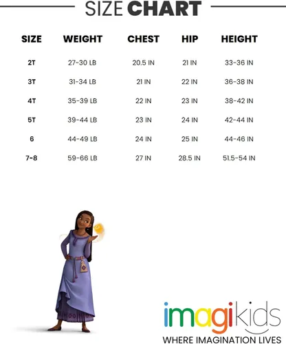 Vista 7 de Disney Wish Asha Star - Conjunto de sudadera y pantalones de forro polar para niñas pequeñas